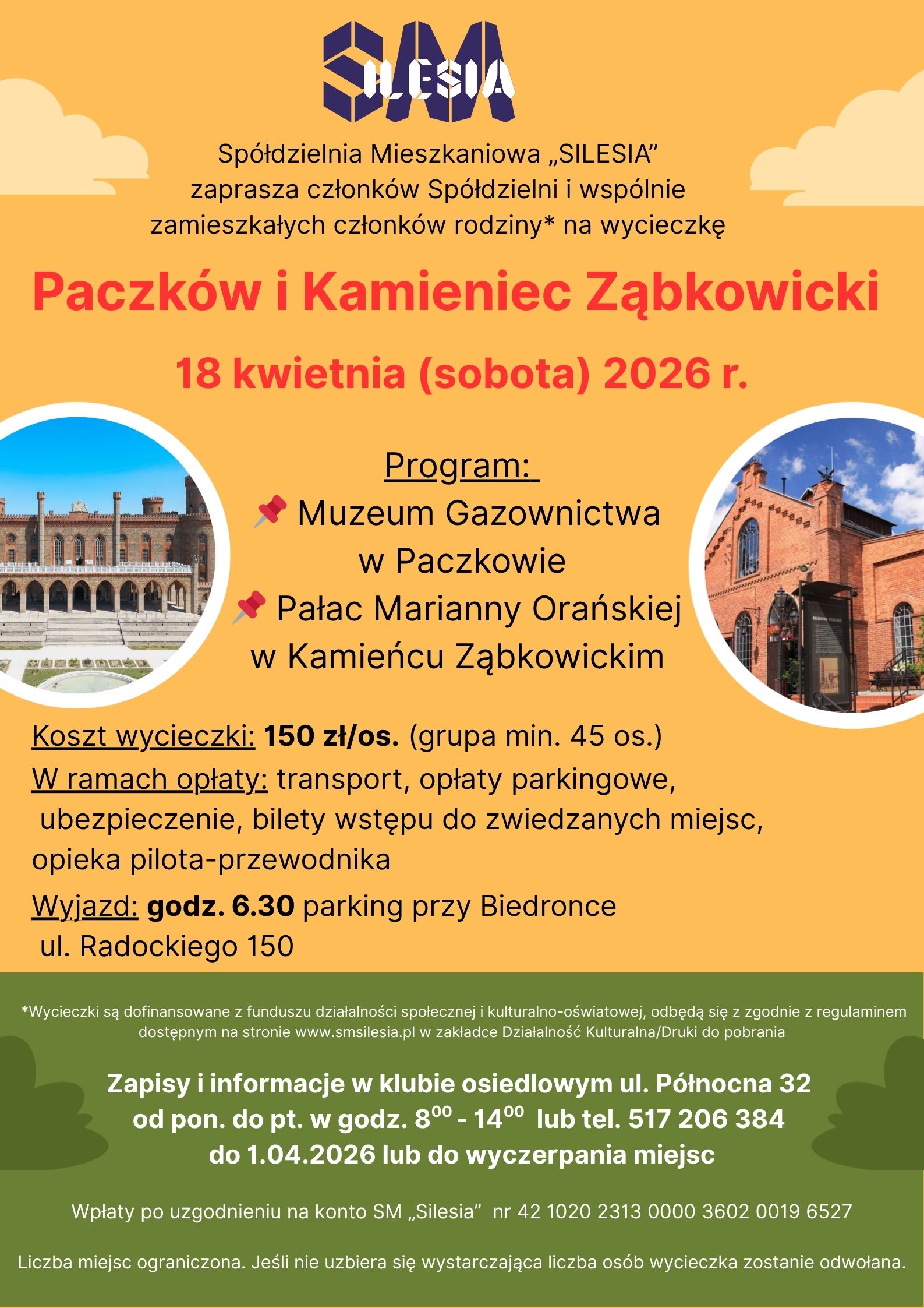 SMSilesia- Plakat wycieczka Paczkow